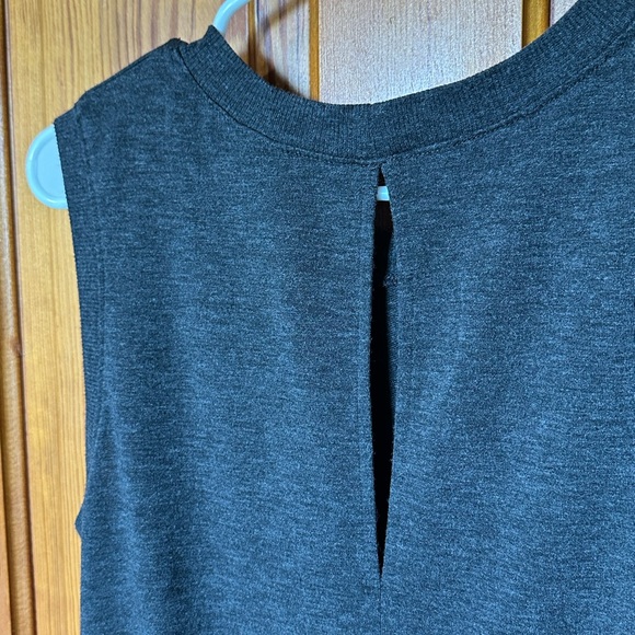 Sleeveless Ruched Dress - Size L - Like New - Picture 5 of 8